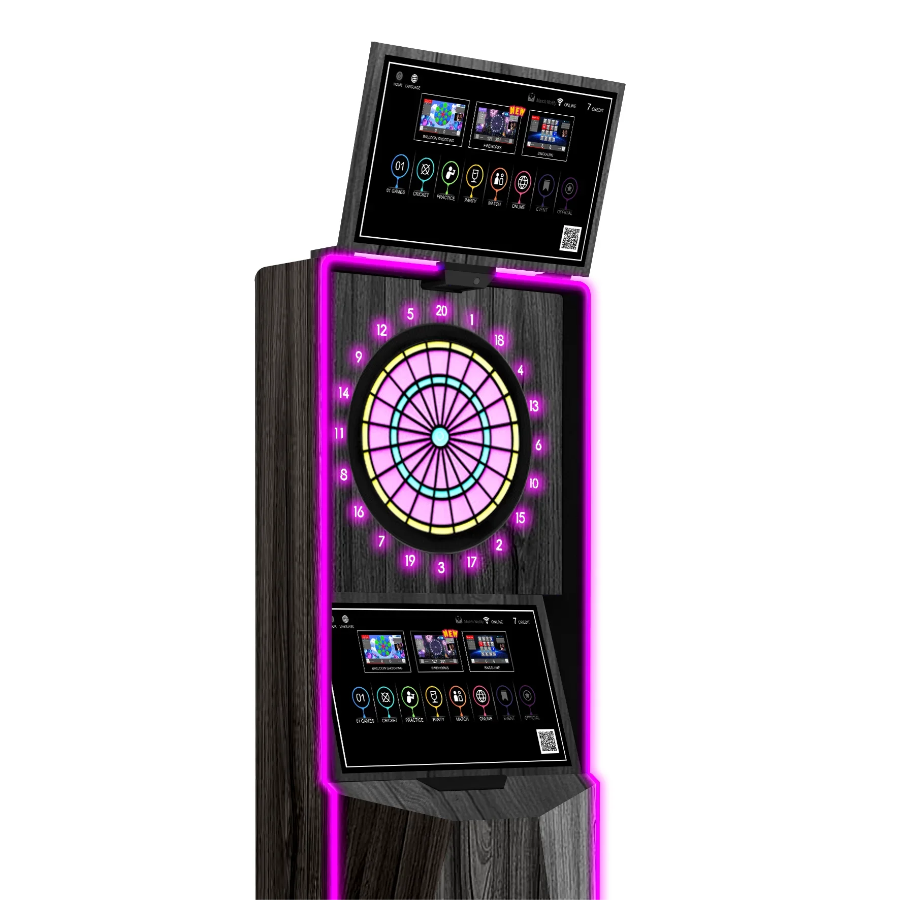 Standing best selling digital dart board electronic dartboard