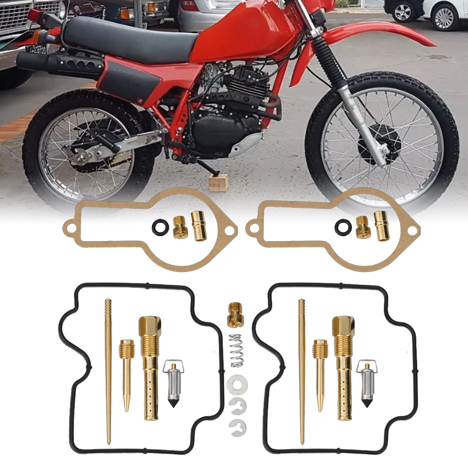 Upgrade Your For Honda's Performance Complete Carb Rebuild Kit for the XL250R Models of Four Eighty  Upgrade Your