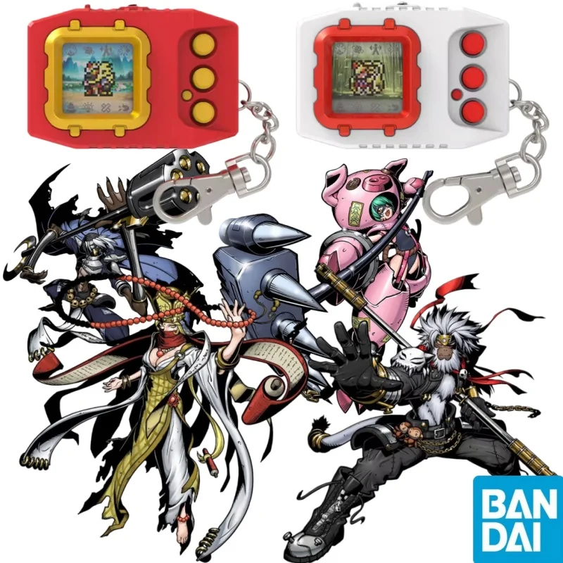 

New Bandai Digital Monster Pb Digimon Pendulum Color Screen Color-6 Saiyuwarriors Color-7 Tohobraves Model Toy Boy Birthday Gift