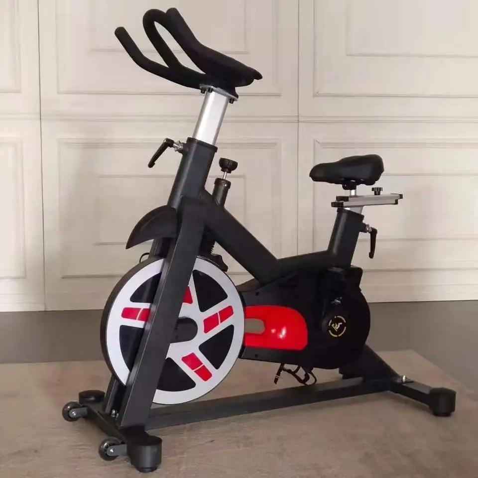 Commercial Gym Home Fitness Aerobic Sports Magnetically Controlled Spin Cycling Upright Bike