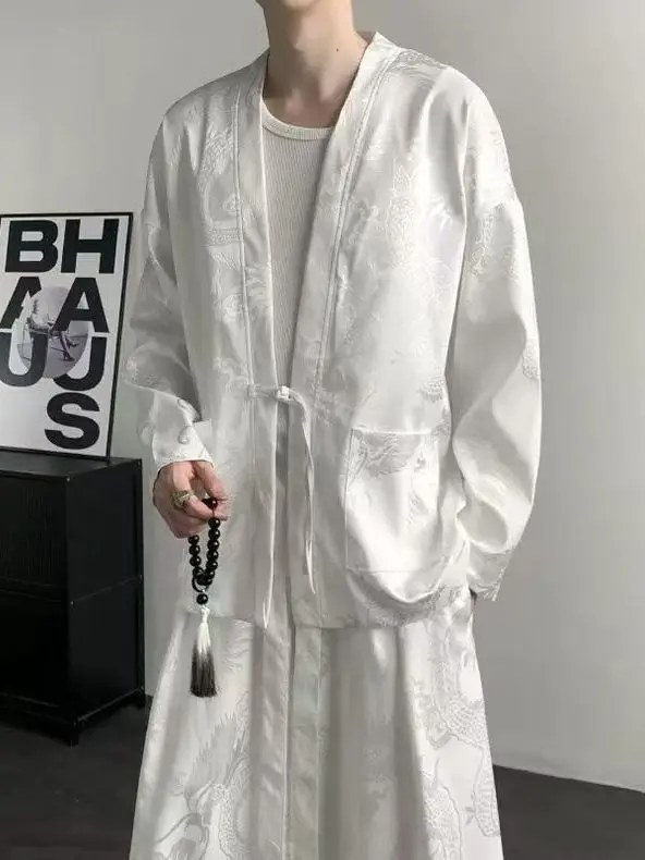 autumn-new-style-men's-casual-open-cardigan-long-sleeve-dragon-pattern-tang-costume-taoist-robe-travel-outfit-traditional-hanfu