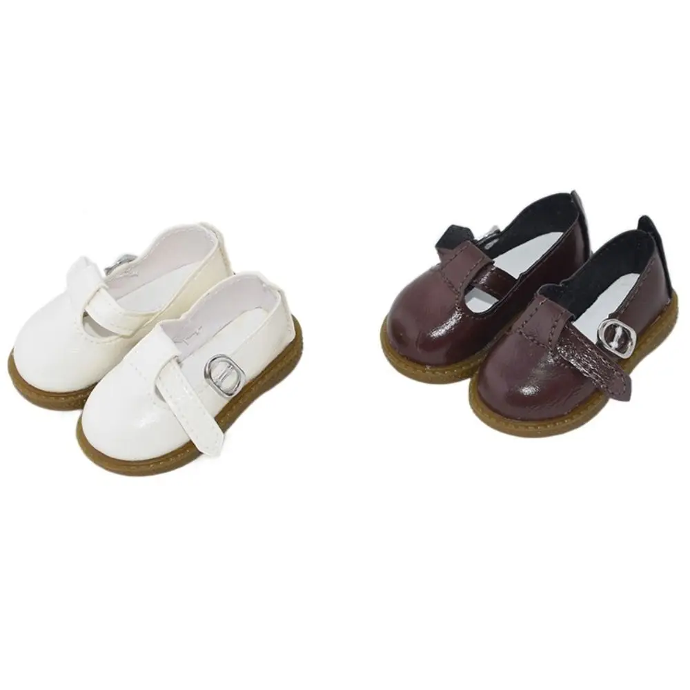 Trendige süße 1/4 BJD Schuhe Mode PU Lederschuhe Kinderspielzeug