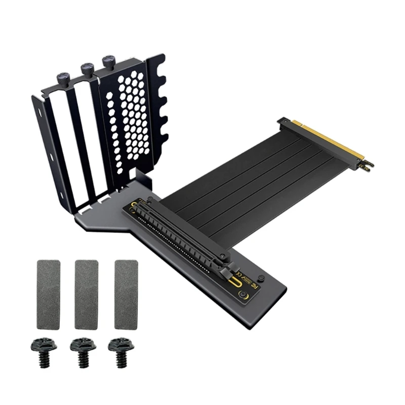 

PCIE x16 Universal Vertical GPU Holder Riser ATX Matx Case VGA Graphics Card Steering Bracket Support