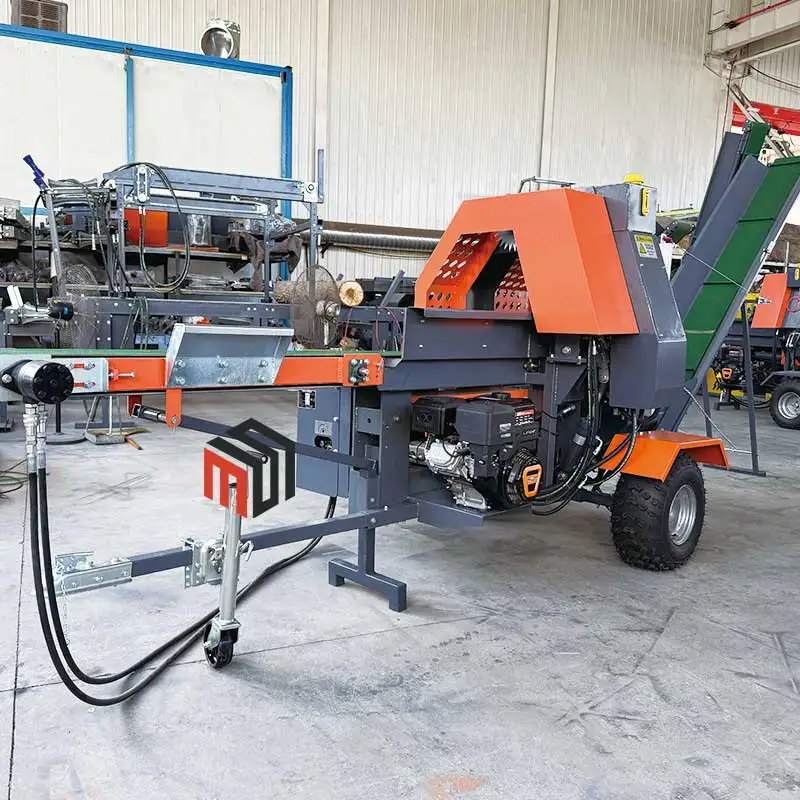 500mm 600mm 700mm Tree Log Wood Processor Firewood Processor Manufacturer