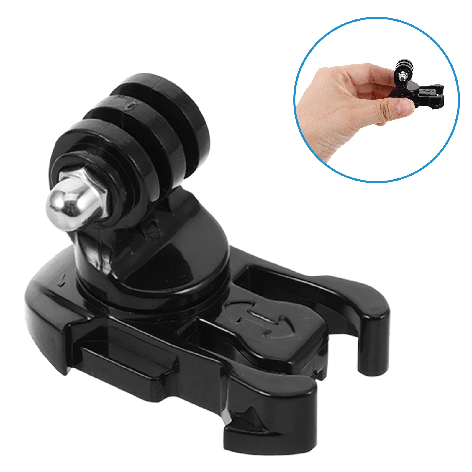 

10pcs Action Camera Adapter Long Screw Phone Clamp Vertical Mount Suction Car Buckle Camera Accessories