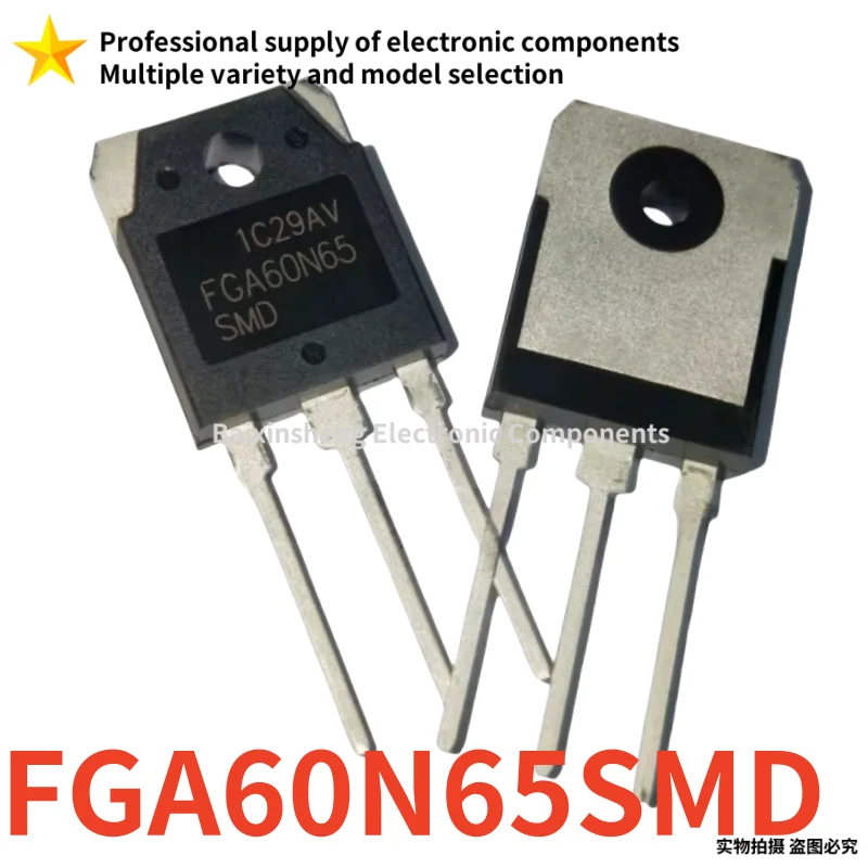 10PCS Original quality New FGA60N65SMD  FGA60N65 60N65  welding machine commonly used IGBT high-power tube TO-3P