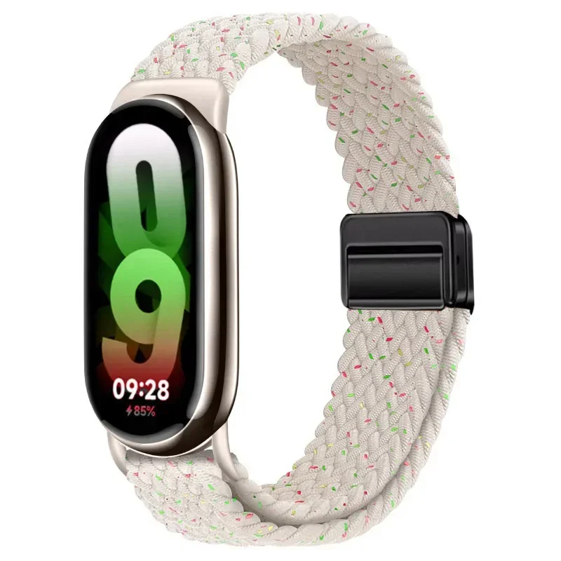 Nylonband für Xiaomi Mi Band 9/8, hochwertiges, atmungsaktives Sportarmband-Zubehör für Mi Band 10 9, NFC, ersetzt das Armband