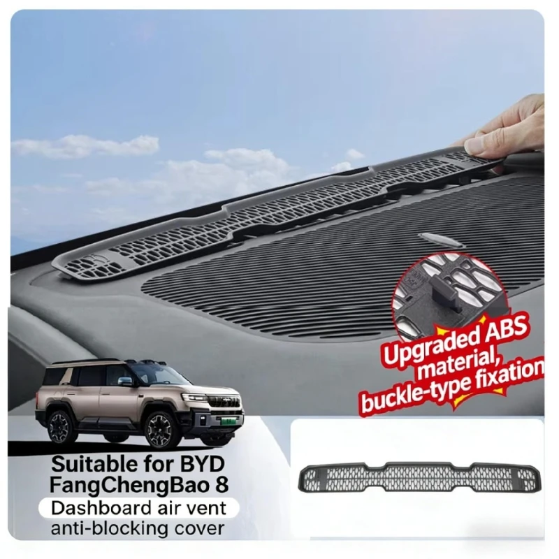 For Equation Leopard 8 central control air outlet mask air conditioning vent protection dust cover modification supplies