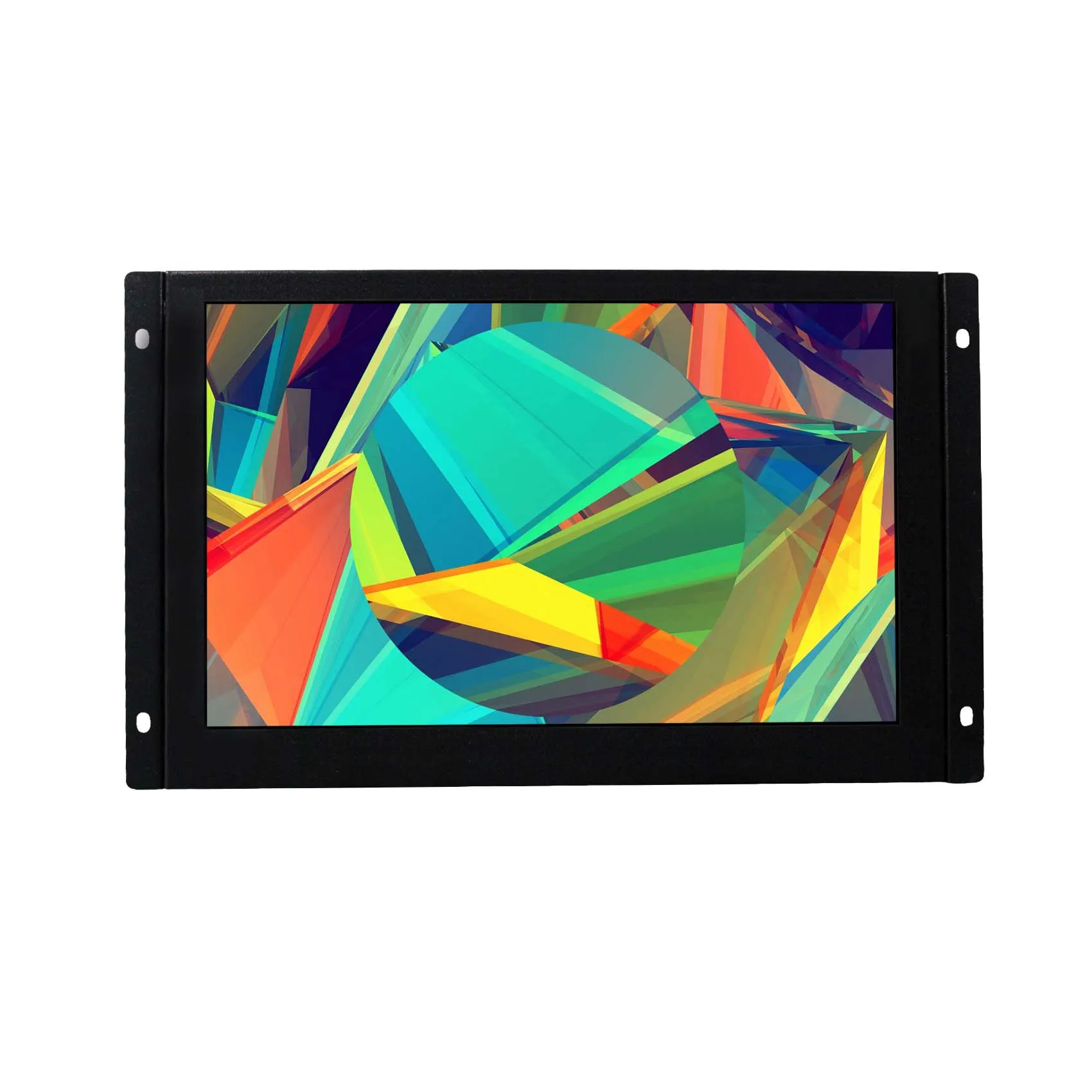 10.1inch 1280x800 Industrial LCD Monitor with Metal Case H/D MI VGA Input