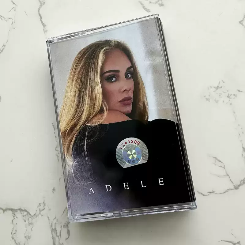 

Vintage Pop Album Adele Cassette Tape Greatest Hits Audio Cassette Cosplay Soundtracks Box Gift Party Music Collection