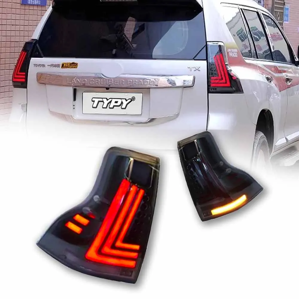 

Car Lights For Toyota Prado 2010-2020 LED Car Tail Lamps Daytime Running Lights Dynamic Turn Signals Car Accessories