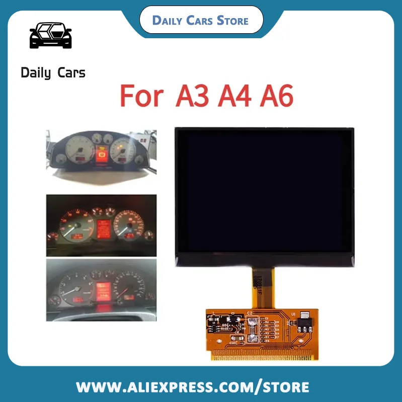 Instrument Cluster LCD Display Screen for A4 B5 1995 2001 & For A6 C5 1997 2004 Replacement Part with Great Quality