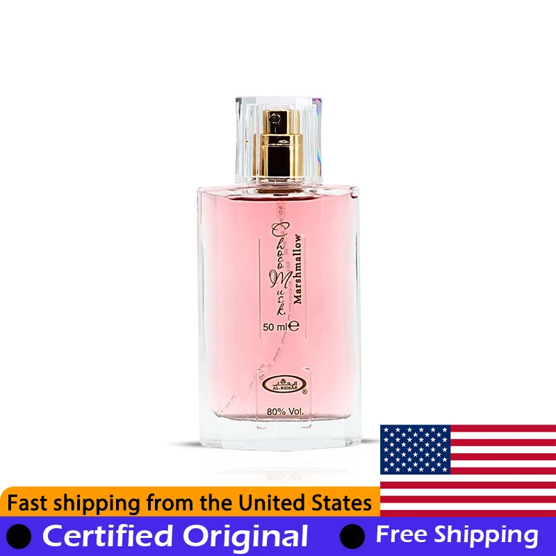 

Al-Rehab Choco Musk Marshmallow Eau de Parfum Spray 1.65 Ounce Lasting Oriental Vanilla Pheromones Cologne Refined 50 ML Perfume