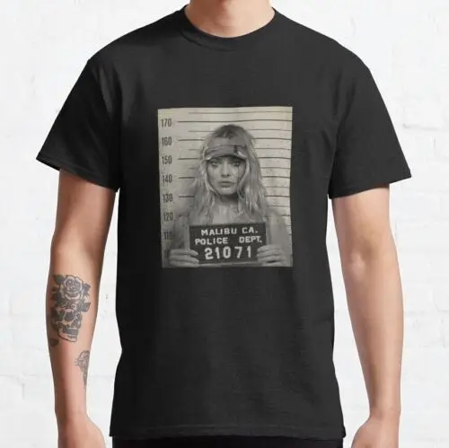 

BEST TO BUY Dark Funny Margot Robbie Mugshot Classic S-5XL T-Shirt