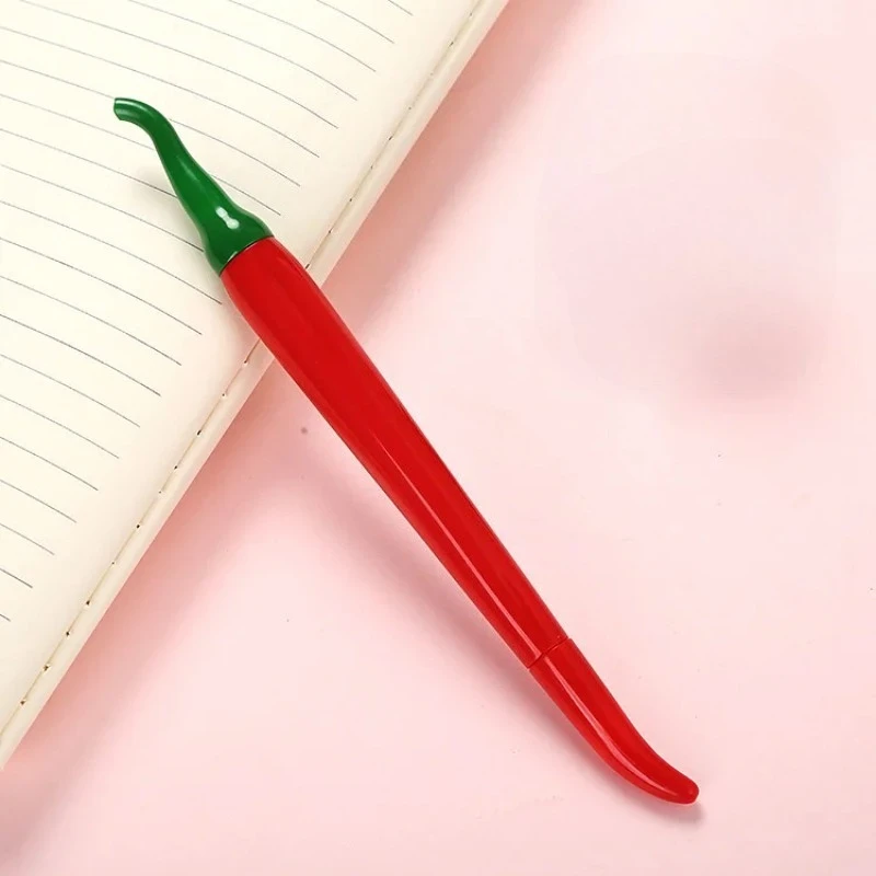 

Cute Chili Neutral Pen Simulation Cayenne Series Gel Pens Black ink 0.5mm Office School Stationery Creative Signing Pen