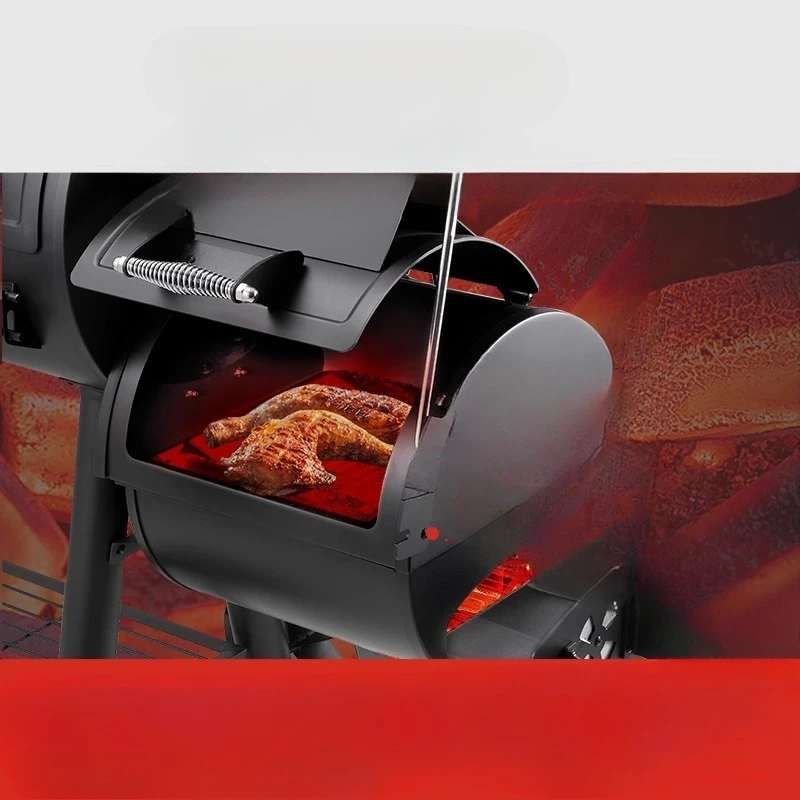 Vimmer Large Smoked Barbecue Charcoal American Stew Grill Charcoa