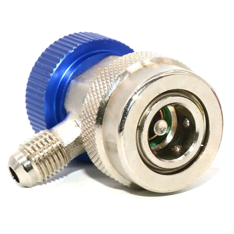 Adjustable 1/4 bayonet straight insertion type R134A automotive quick connector automotive refrigerant quick connector
