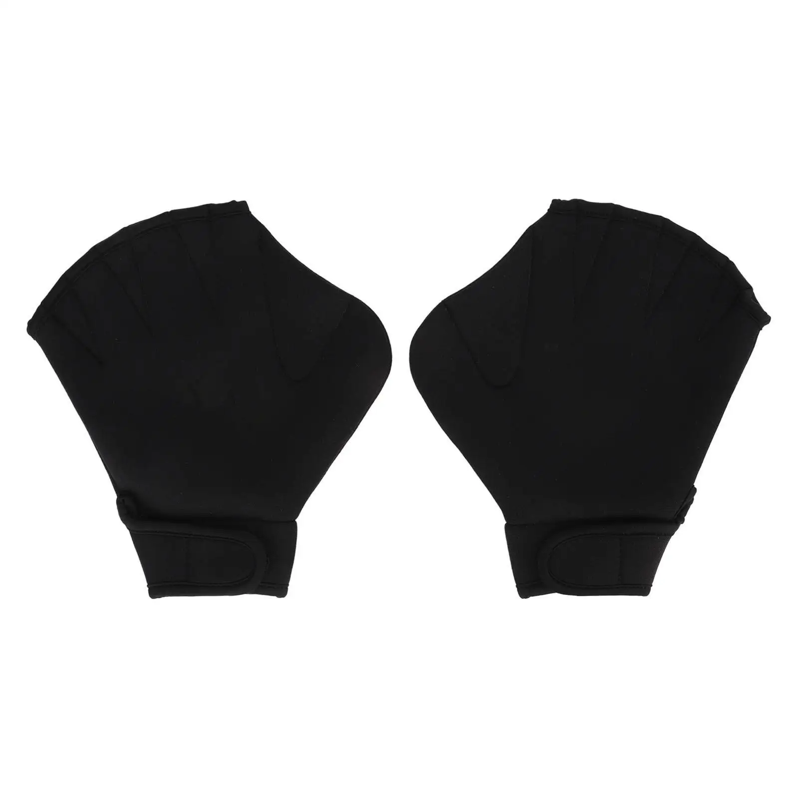 Swimming Training Gloves - Reduce Resistance, Open Fingers, Breathable Stitching, Wrist Strap - AliExpress