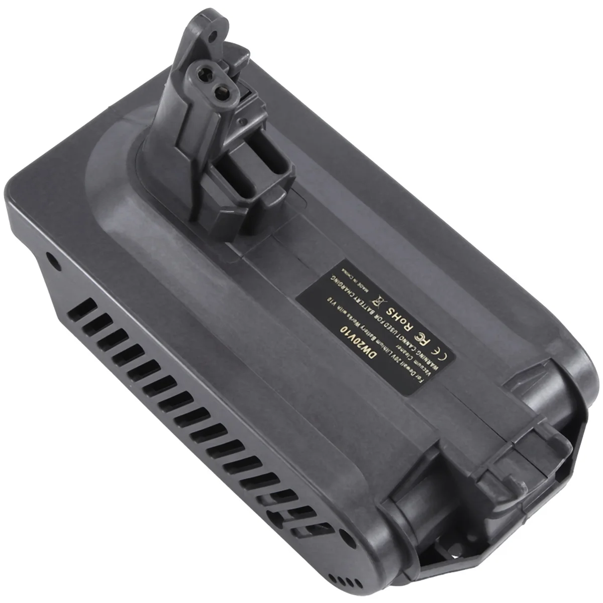 Adaptador de bateria para aspirador Dyson, 20V Li-Ion Battery Convert para Dyson V10, DW20V10