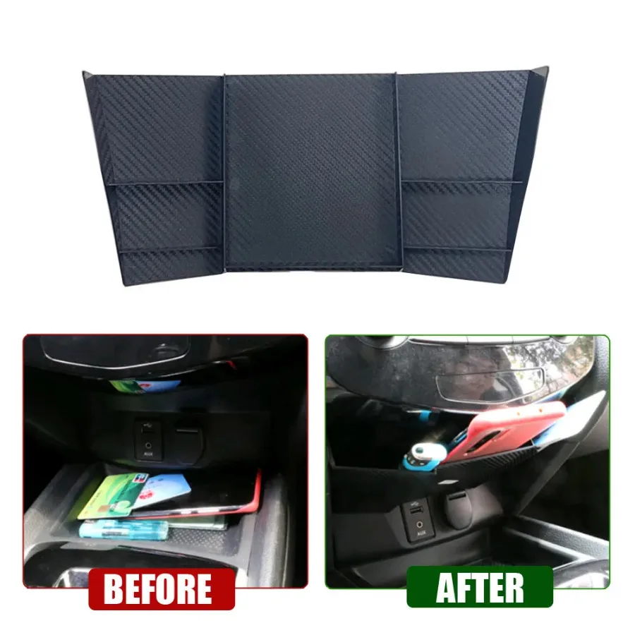 

1 Set Car Decorative Storage Box Car Center Console Storage ABS Box Car Interior Accessories for Nissan X-trail T32 2014-2021