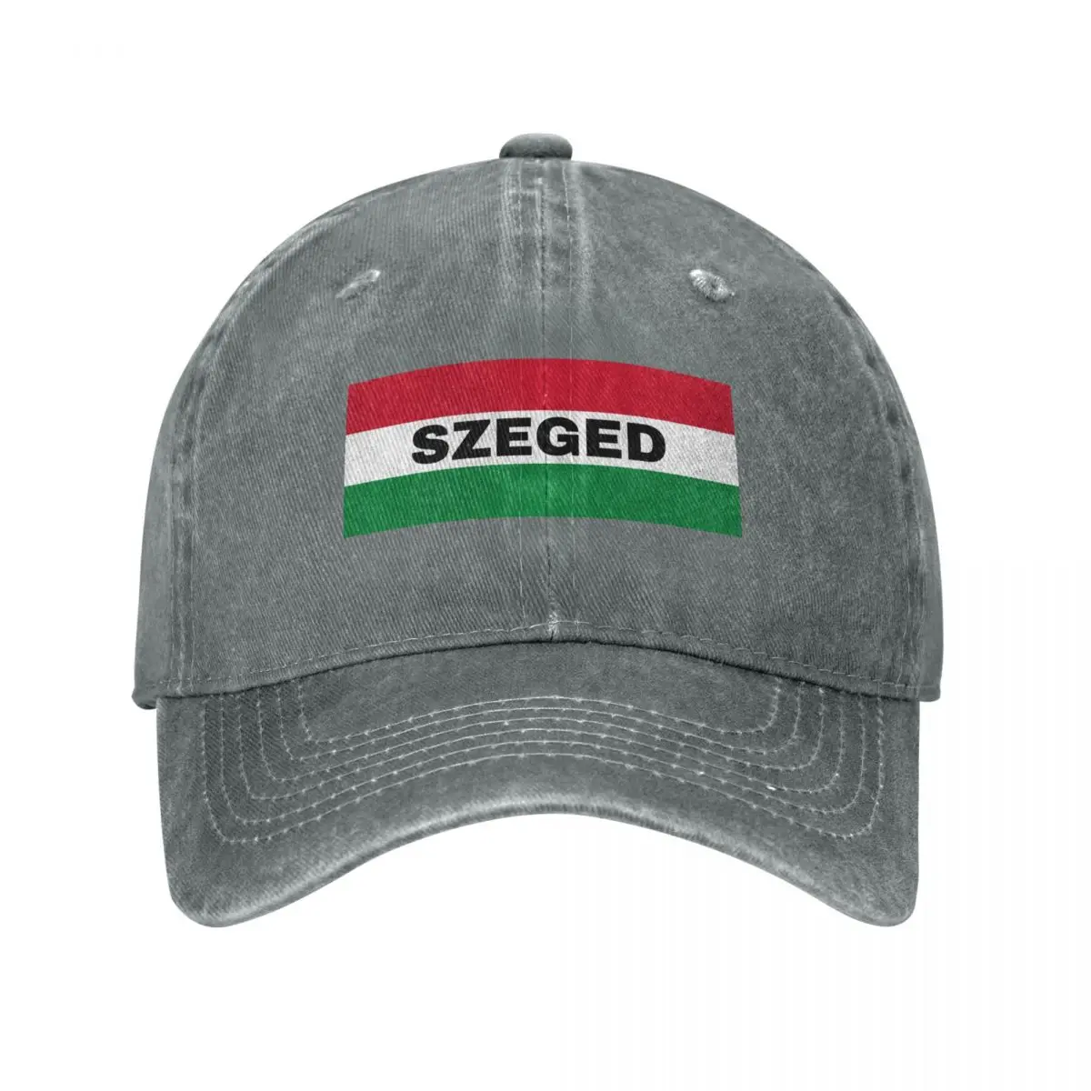 

Szeged City in Hungarian Flag Baseball Cap black Brand Man cap western Hat Christmas Hat Women's Beach Outlet 2025 Men's