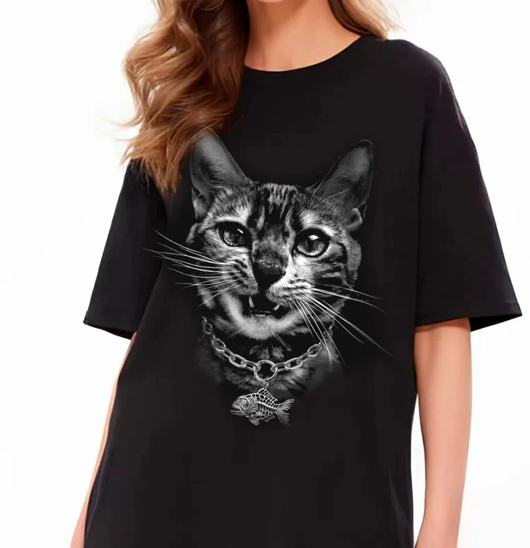 

Women's Plus Size T-shirt Graphic Short Sleeve Clothing Top, Loose and Casual, Soft and Comfortable Breathable, Outdoor Sports