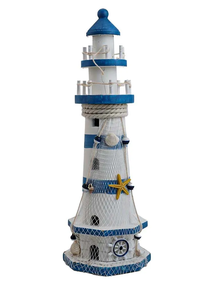 Coastal Decor Lighthouse Sea Ornamental Lighthouse Coastal Style Decor Attention To Detail Firm And Long-lasting