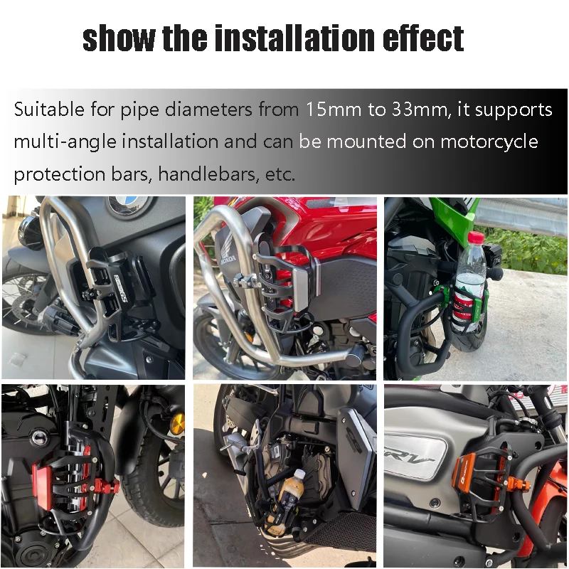 

For Motorcycle Accessories CFMOTO 800MT 800 MT CF800 800mt 650MT 650 MT 2018-2024+ | CNC Beverage Water Bottle Drink Cup Holder