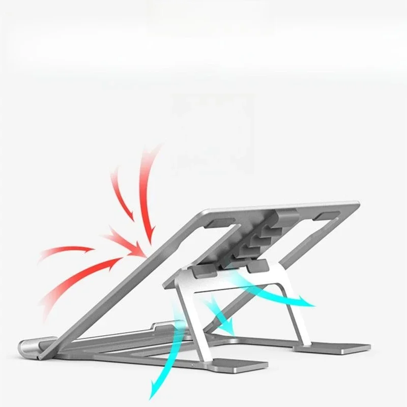 Laptop holder, desktop aluminum alloy macbook holder
