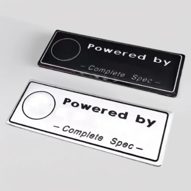 ملصق ماركر جانبي لباب السيارة لبابس مدعوم بشعار ملصق BRABUS Fender