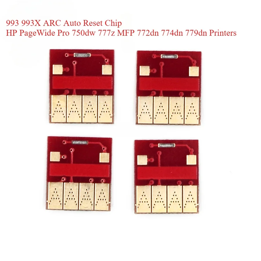 993 993X ARC Auto Reset Chip for HP993X Ink Cartridge for HP PageWide Pro 750dw 777z MFP 772dn 774dn 779dn Printers