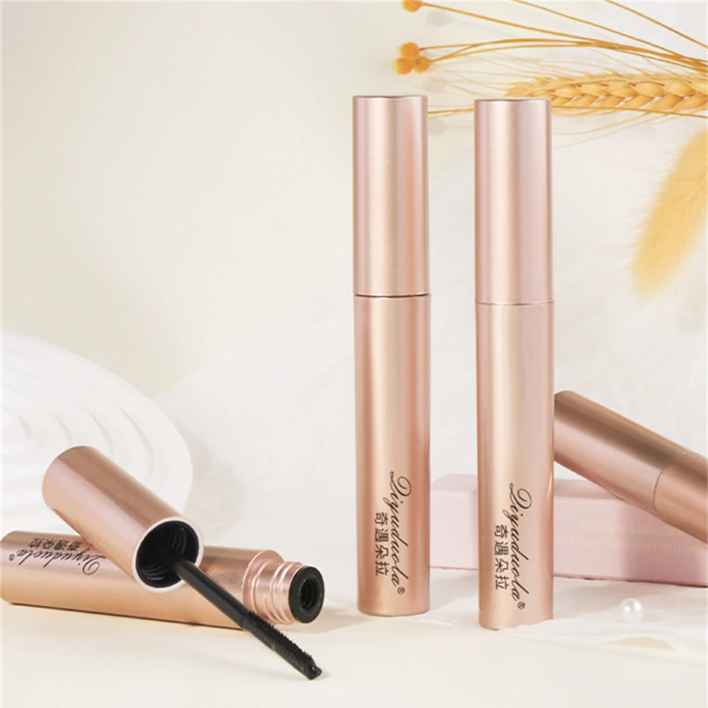 Waterproof And Sweatproof Lengthening Mascara Cosmetic Mascara Black Anti-sweat Mascara Long Eyelashes Thick Mascara Smooth