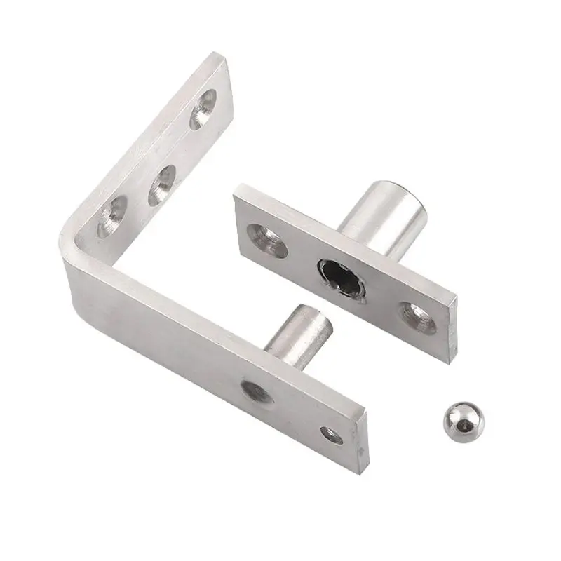 Bisagra de madera para puerta, eje de rotación de 25x130MM de espesor, de acero inoxidable SUS 304, accesorios de Hardware