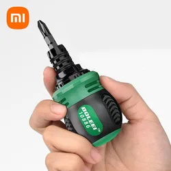 Xiaomi High Quality Ratchet Screwdriver Set Portable Replaceable Adjustable Inner Cross Shaped Triangular Plum Screw Driver Tool