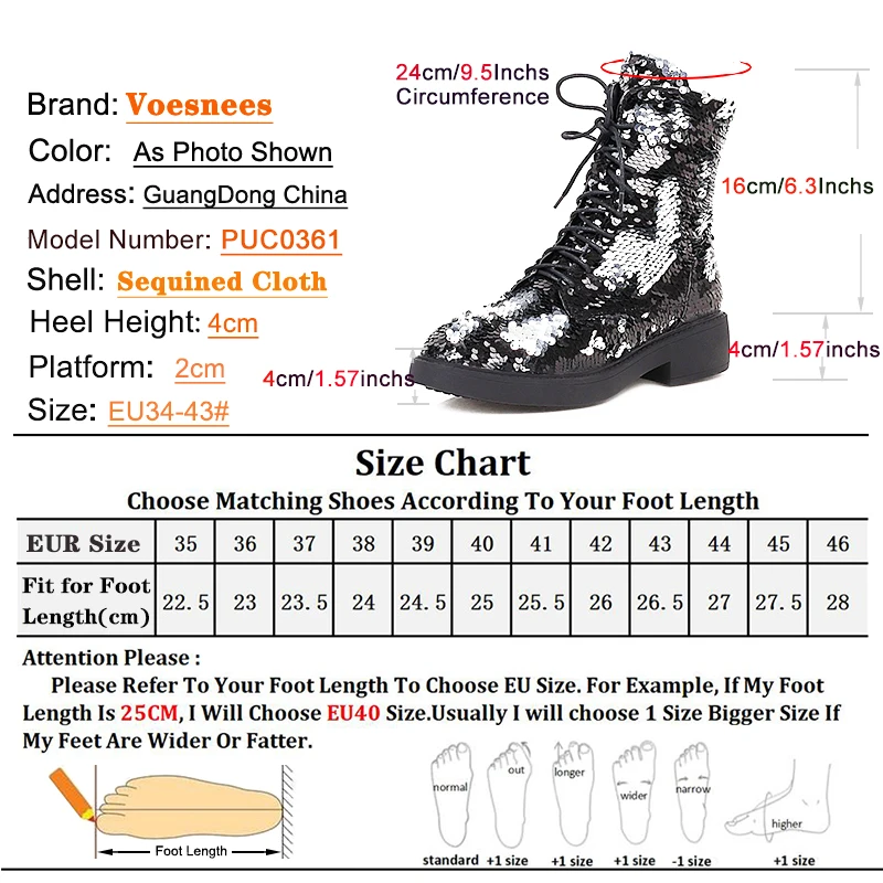 Discoloration Sequined Cloth Short Boots For Women Short Plush Autumn Winter Low Heel Round Toe Shoes Zipper Glitter Ankle Boots