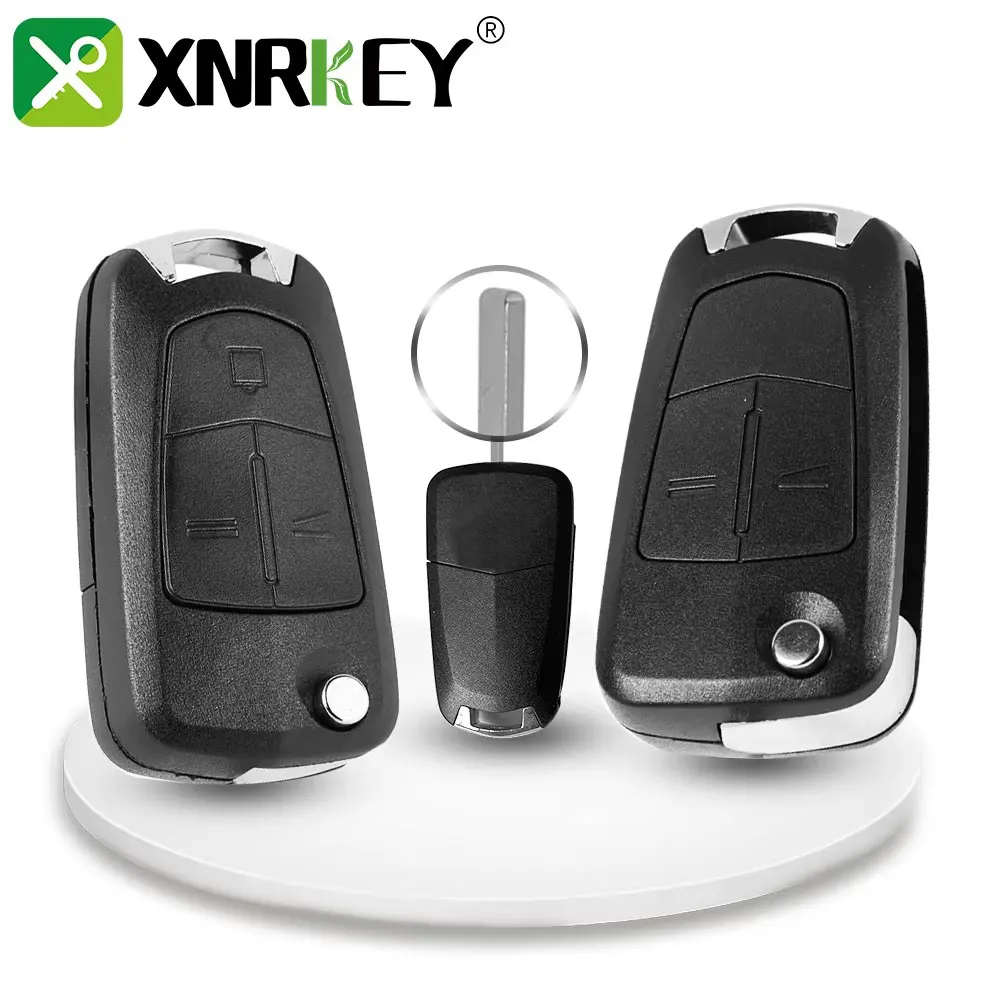 XNRKEY Flip Pieghevole Chiave A Distanza Dell\'automobile Borsette Copertura Della Cassa per Vauxhall Opel Astra H Corsa D Vectra BC Mokka G Zafira