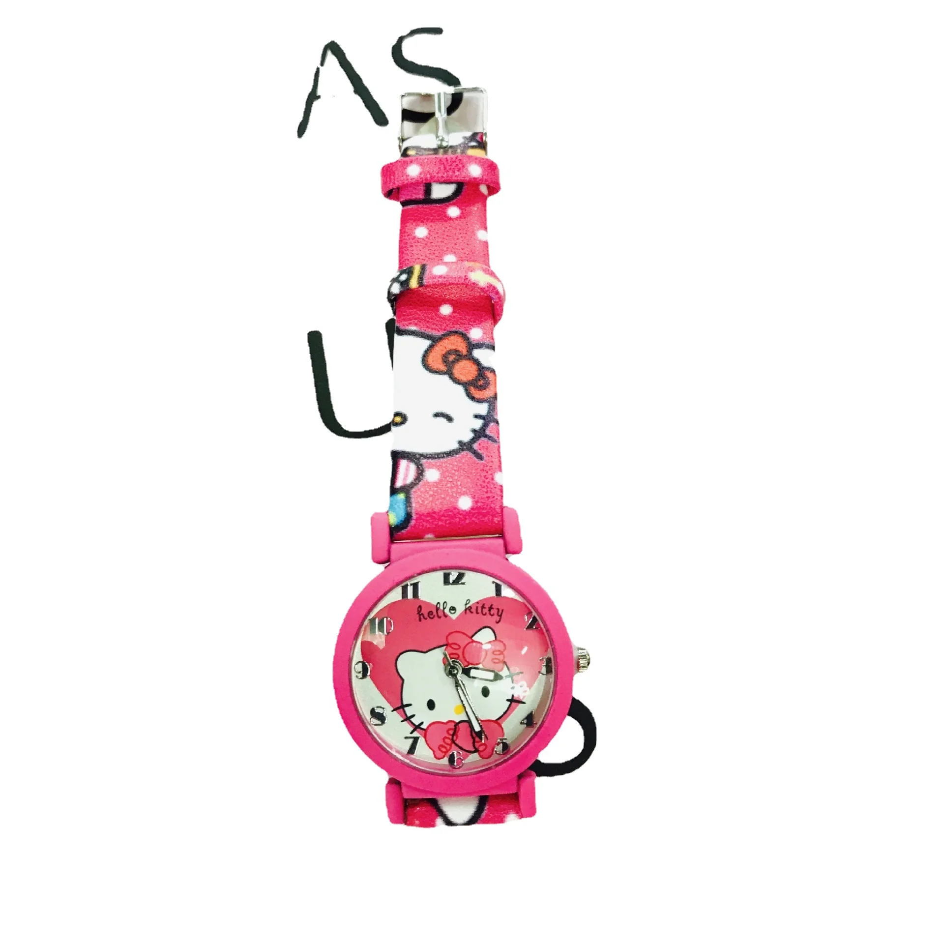 サンリオ漫画かわいいハローキティ腕時計女子学生甘い弓ギフトアニメアクセサリーガールフレンドギフトおもちゃ