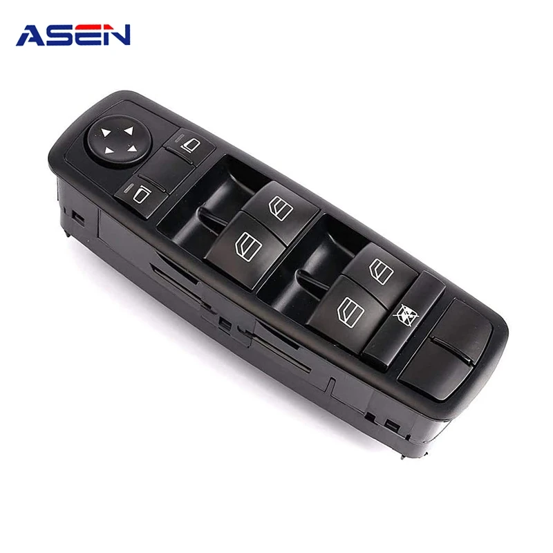 

2518200110 A2518300090 Кнопка переднего левого главного переключателя окна для Mercedes W164 ML GL R Class 350 320 ML350 450 R350 2518300090