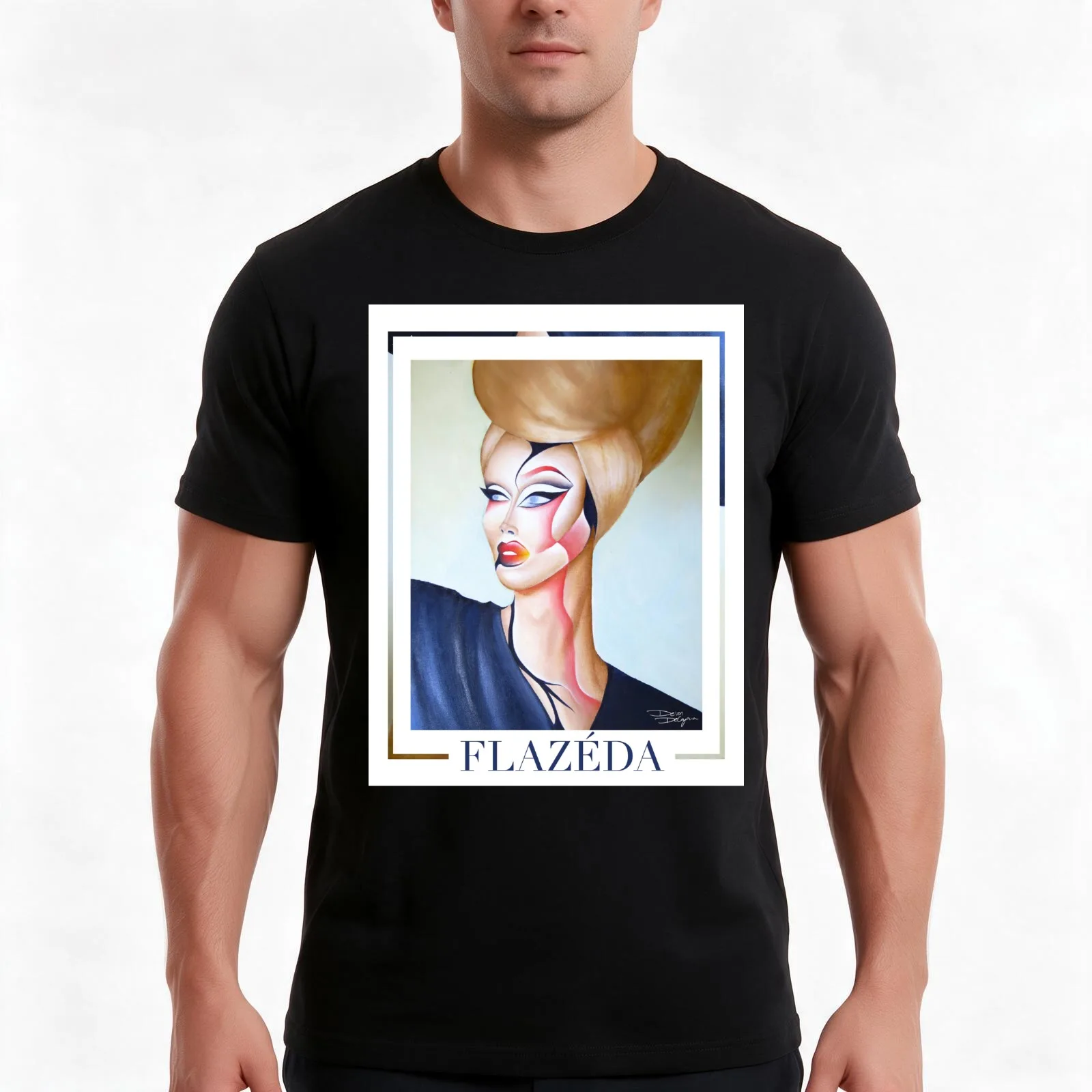 Pearl Flazeda T-Shirt Summer Casual Cotton Tee Oversized Streetwear Tops Vintage Graphic Print Loose Fit Short Sleeve
