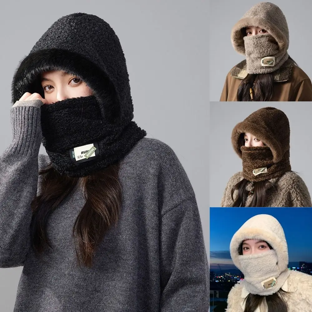 

Fashion Windproof Balaclava Hat Cold Proof Keep Warm Pullover Hats Ear Protection Cap Outdoor Sport