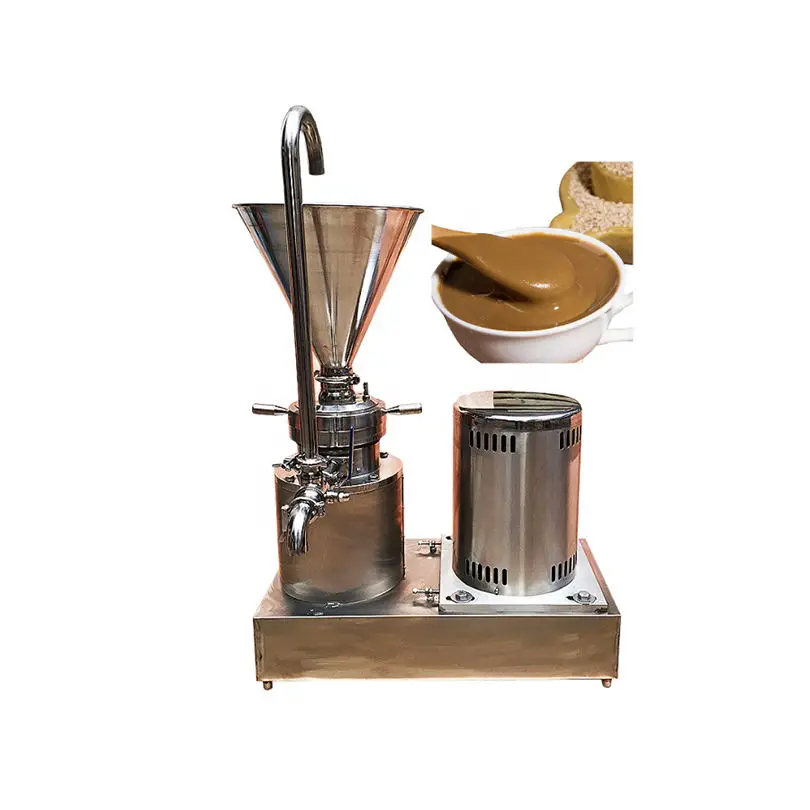 20-30kg/h Chilli Sauce Grinding Making Red Chilli Paste Grinder Colloid Mill for Chili Paste Peanut Butter Processing Machine