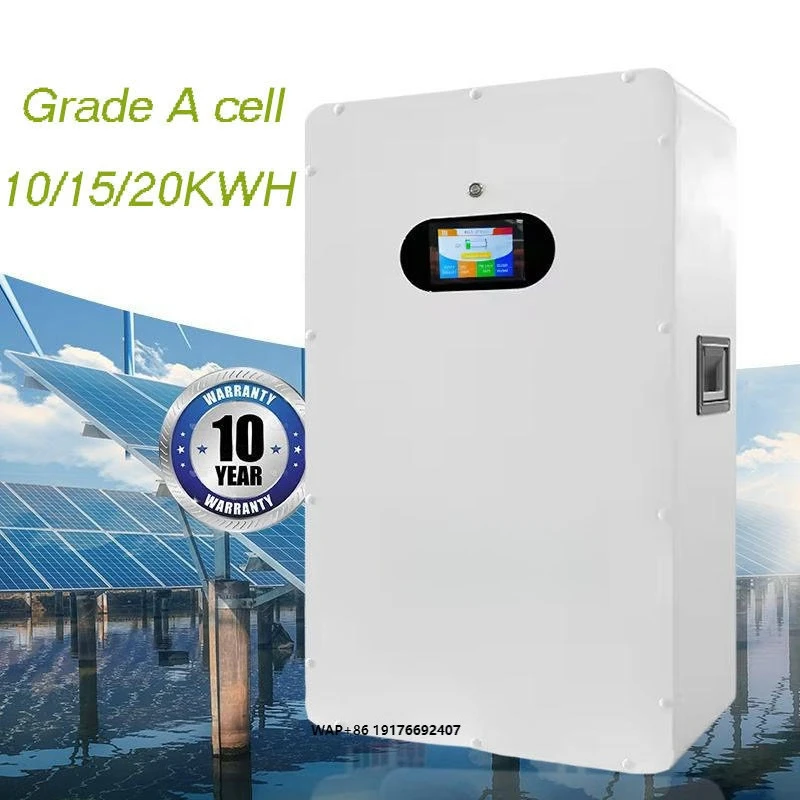 16KW Home Solar Lithium Battery BMS Protection Power Wall Deep Cycle Battery 51.2V 100ah 206ah 280ah Capacity CAN Communication