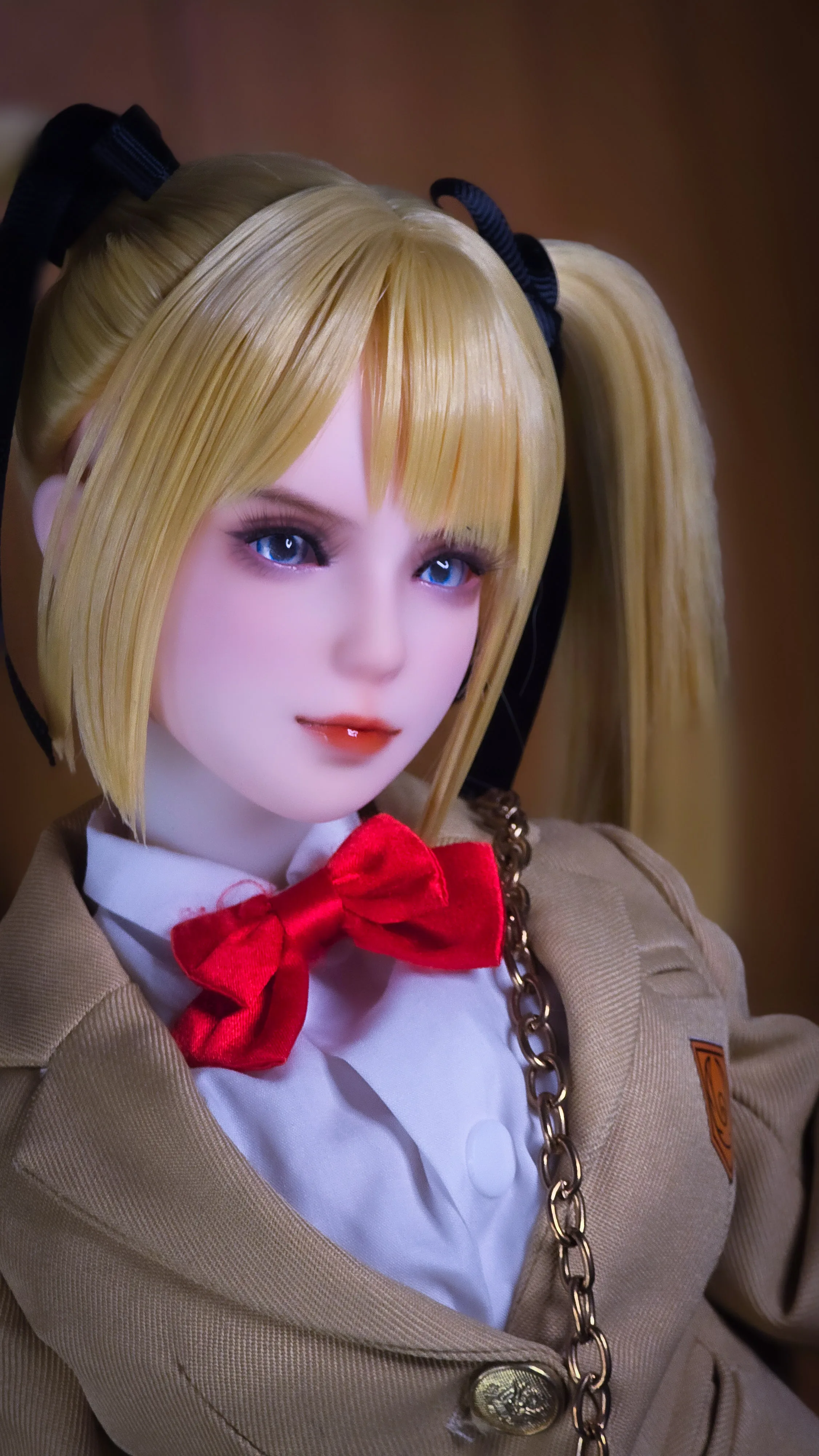 HuanChun 60CM Marie Rose BJD Customized Silicone Doll With Metal Skeleton Lovely Action Figure