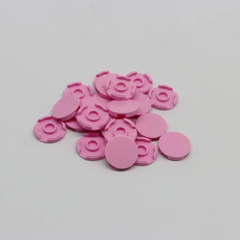 150/300 peças monta partículas 14769 blocos de construção telha plana redonda 2x2 tijolos finos suaves brinquedos infantis compatíveis com 4150