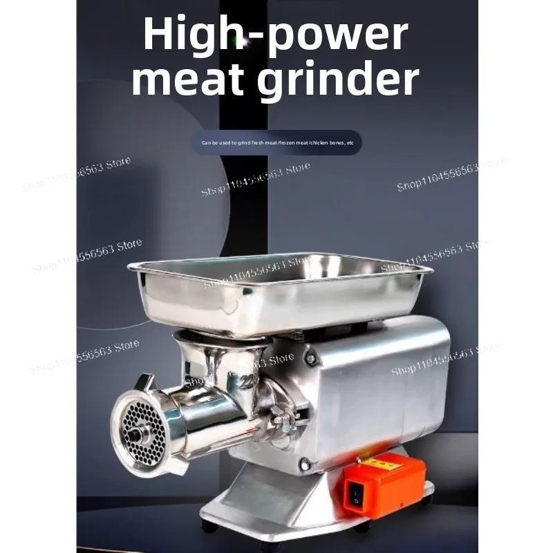 No.22 Stainless Steel Meat Grinder & Sausage Stuffer, Commercial & Household Use, 220V/380V 650w-1500w Multi-Power Options