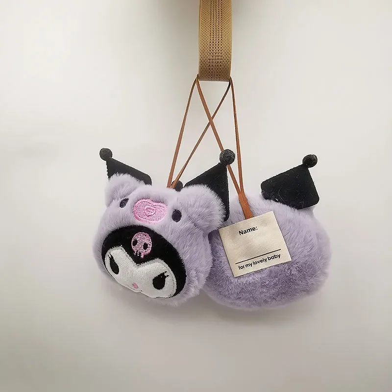 

Kawaii Anime Kuromi Sanrio Children Bag Pendants Sweet Cool Cute Cartoon Accessories Lovely Doll Birthday Gifts Toys for Kids