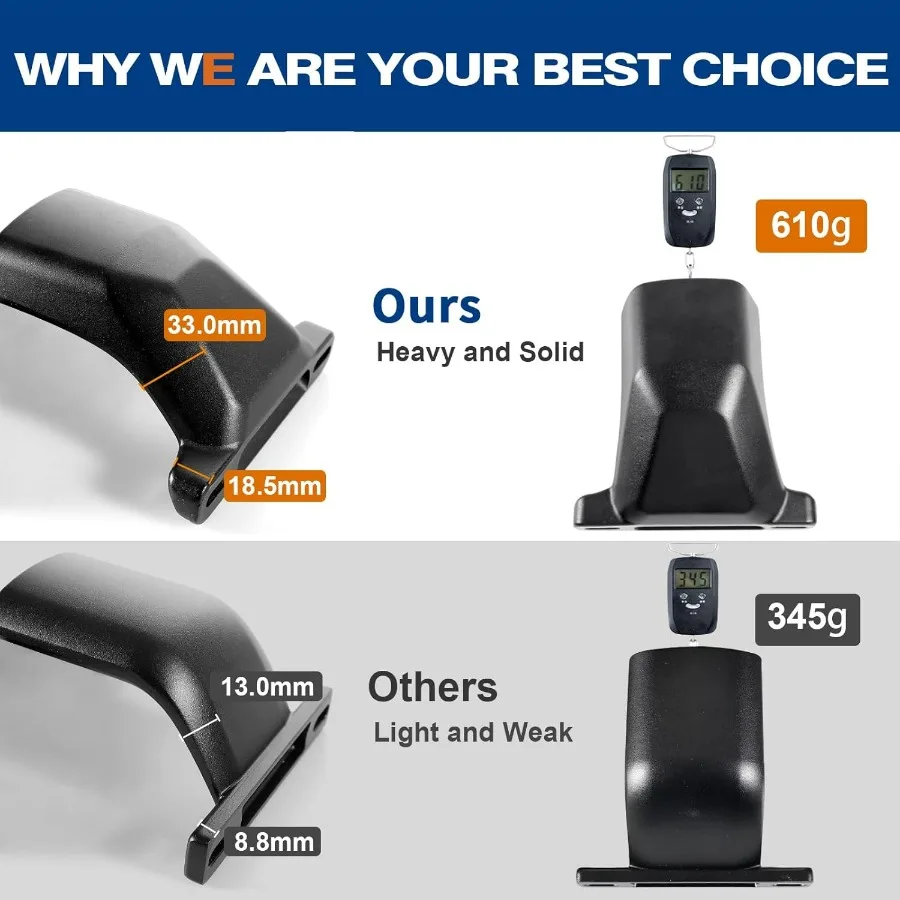 قضبان متقاطعة لرف السقف 260 رطل مناسبة لـ 2023 2024 2025 2026 Honda CR-V CRV & CRV Sport Hybrid، كروس ألومنيوم معدني عالي التحمل بالكامل #3