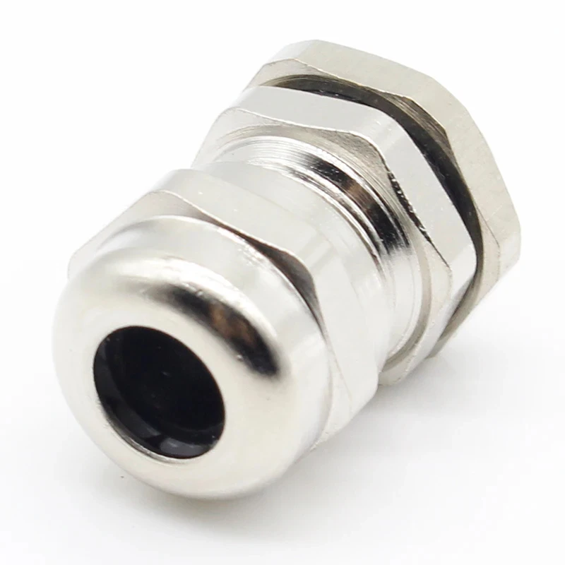 3Pcs PG7 3.0-6.5mm Stainless Steel Waterproof Connector Cable Gland