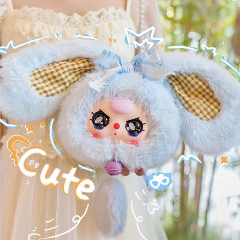 طفل ثلاثة لطيف محظوظ الأرنب سستة حقيبة سلسلة أفخم صندوق أعمى الكرتون تغيير حقيبة التخزين حقيبة كتف رائعة صندوق غامض هدية #2