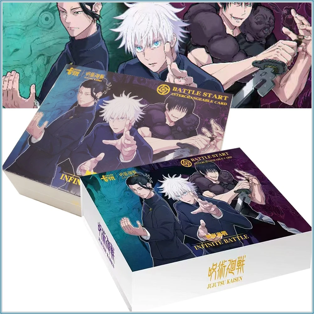 Fantasy Adventure Anime Jujutsu Kaisen Collection Cards High Quality Trendy Painting Character Portrait Cards Gifts for Friends
